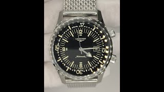 Longines Legend Diver L37744500 42 [upl. by Bornie]