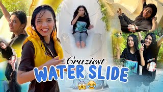 WATER PARK VLOG 🌊  Darpok Rabia 😅  Fatima Ny Life Jacket Chori Ke 😂  Hira Ki Rings Gum Gae 😱 [upl. by Sisak]