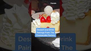 Pairing Cheesecake Factory Desserts with Cocktails cheesecakefactory [upl. by Zelle]