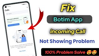 botim incoming call not showing [upl. by Adnam]