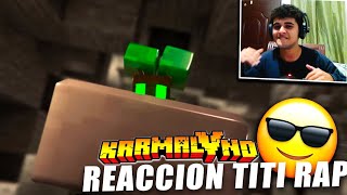 TITI RAP KARMALAND 5 Kronno Zomber Video reacción  Yoban [upl. by Rik]