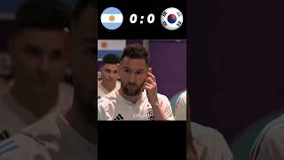 Argentina vs South Korea Semifanal World cup youtube shorts football [upl. by Neruat257]