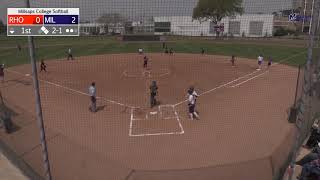 Millsaps vs Rhodes Softball Highlights [upl. by Halona]