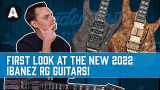 First Look at the New 2022 Ibanez RG Guitars [upl. by Remy]