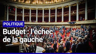 Budget  le pari raté de la gauche et du Nouveau front populaire à lassemblée nationale [upl. by Miguel]