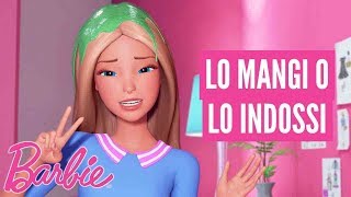 Sfida o Lo Mangi o Lo Indossi  I vlog de Barbie  BarbieItalia [upl. by Htebazil14]