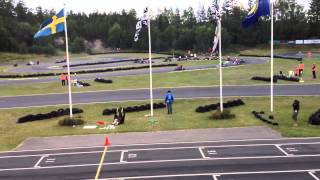 Karting SM i Järfälla 2012  Final Yamaha [upl. by Doy]