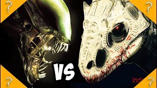 Indominus Rex vs Xenomorph BATTLE [upl. by Reis]