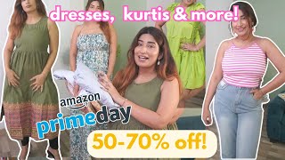 AMAZON Summer Haul 5070 off Kurti dress amp more [upl. by Anerdna406]