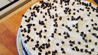 Cheesecake senza cottura alla vaniglia con base al cioccolato  no bake [upl. by Assilac]