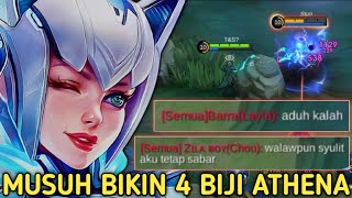 SAKING SAKITNYA DAMAGE EUDORA MUSUH LANGSUNG BIKIN 4 BIJI ATHENA BUILD EUDORA TERSAKIT 2024  MLBB [upl. by Wobniar736]