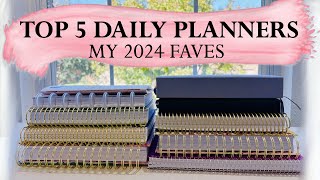 TOP 5 DAILY PLANNERS  2024 [upl. by Atteragram440]