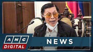 Chief implementer Enrile defends martial law declaration on 50th anniversary  ANC [upl. by Edas]