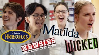 Wicked Newsies Hercules amp Matilda Mashup  Middleton Grange School [upl. by Rehtul]