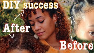 How to lighten hair without bleach│ Curly Hair tutorial │from black to brown [upl. by Valry]