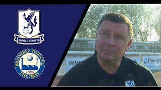 2019 09 21 Andy Leese post Enfield Town v Braintree FA Cup 20 Win [upl. by Aeli659]