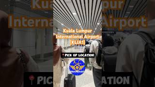 Pickup Point Kuala Lumpur International Airport 1 KLIA1 [upl. by Agretha]