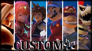 Custom Victory Themes for Every Character in Smash Ultimate Including Sora [upl. by Minnaminnie]