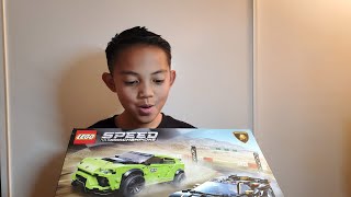 Lego Speed Champions Lamborghini Set 76899 Unboxing amp Review [upl. by Sirap801]