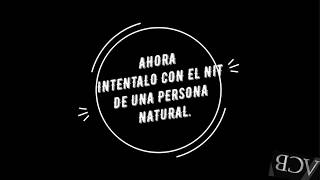 CONSULTAR RAZON SOCIAL NIT [upl. by Hpsoj]