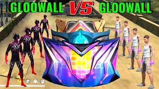 Gloowall vs Gloowall Skin Fight  Super Hero vs Adam  New Gloowall Skin Challenge  Free Fire 🔥 [upl. by Lepper]