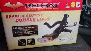 Redbat Double Pedal Lock Security for Toyota Hilux Revo 2022 4x4  all car model avaliable [upl. by Lekcar]