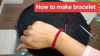 How to knit a bracelet [upl. by Nogras482]