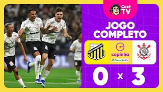 JOGO COMPLETO CORINTHIANS X NOVORIZONTINO  SEMIFINAL  COPINHA 2024 [upl. by Aerdnod]