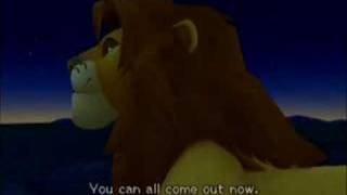 KH2TLK Mufasa amp simba Mufasas ghost Redone [upl. by Avrenim537]