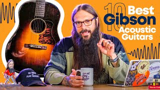 10 Best Gibson Acoustic Guitars Ever Made ★ Acoustic Tuesday 245 [upl. by Atinal]