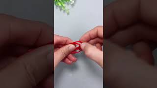 Instructions for tying a necklace quickly and beautifully diy crafts necklace [upl. by Anpas]