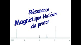 Résonance magnétique nucléaire courbe d’intégration bac S [upl. by Hillell]