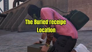 Search the area for the buried recipe GTA ONLINE Easy guide [upl. by Lieno]