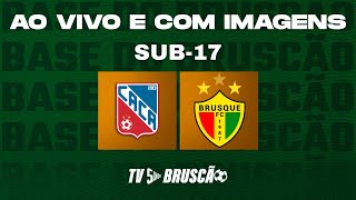 AO VIVO E COM IMAGENS CARLOS RENAUX x BRUSQUE l COPA SC l SUB17 [upl. by Llenrap]