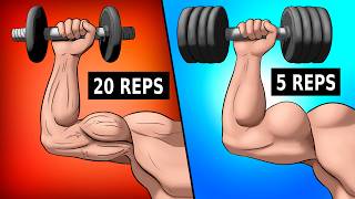 High vs Low Reps ScienceBased [upl. by Yznyl320]