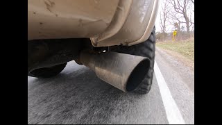 Tuned and deleted 67 Powerstroke driving sound [upl. by Annaigroeg]