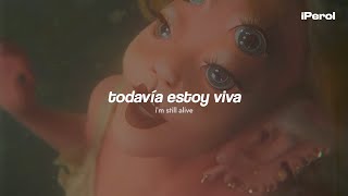 Melanie Martinez  DEATH Español  Lyrics  video musical [upl. by Edrahc]