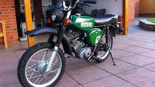 Simson S51 Restauration Umbau  Enduro  Cross versuch [upl. by Alahsal66]