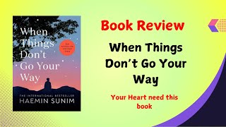 When things don’t go your way  Book review Haemin Sunim। bookreview booktube books trending [upl. by Askwith]