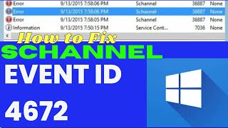 Schannel event ID 36887 in Windows 11  10 [upl. by Nae]