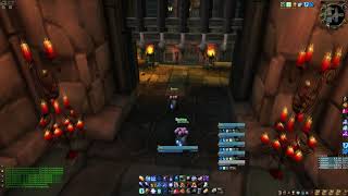 WOW Classic Multiboxing Scholomance  4 Mages 1 Priest [upl. by Lancelle]