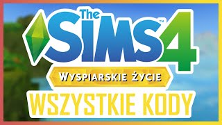 Przywołaj REKINA THE SIMS 4 WYSPIARSKIE ŻYCIE  WSZYSTKIE NOWE KODY  KOSmo [upl. by Tsuda]