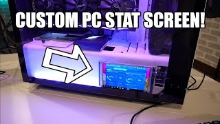 Create your own custom PC Stat Screen Super Easy [upl. by Nuyh980]