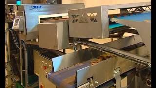 Lock MET30 Metal Detection System at Biscuit Manufacturer Willems [upl. by Albright]