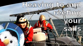 How to Heave To  Sailing Northern Ireland  Carrickfergus  Yachtmaster  Ep162 [upl. by Disini47]