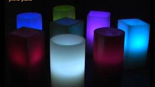 Twelve Rechargeable Colour Changing Tealights With Remote Control [upl. by Trill49]