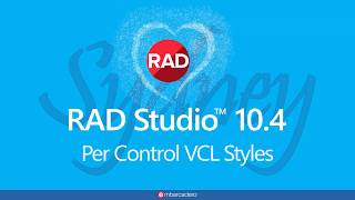 Per Control VCL Styles  Whats New in RAD Studio 104 [upl. by Curley]