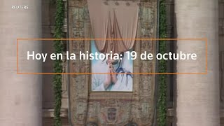 Hoy en la historia 19 de octubre [upl. by Nalyak]