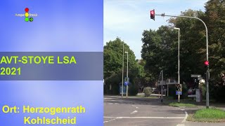 AVT STOYE LSA Roermonder Straße Dornkaulstraße in HerzogenrathKohlscheid Heute [upl. by Eadahc]