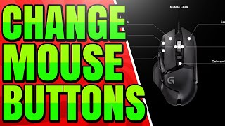 How to Change Mouse Buttons with Logitech G Hub Software [upl. by Lehctim]